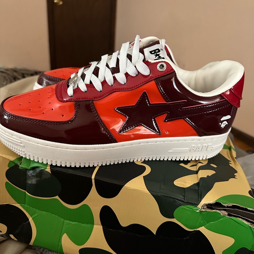 Brand new Bape Camo vitality red
